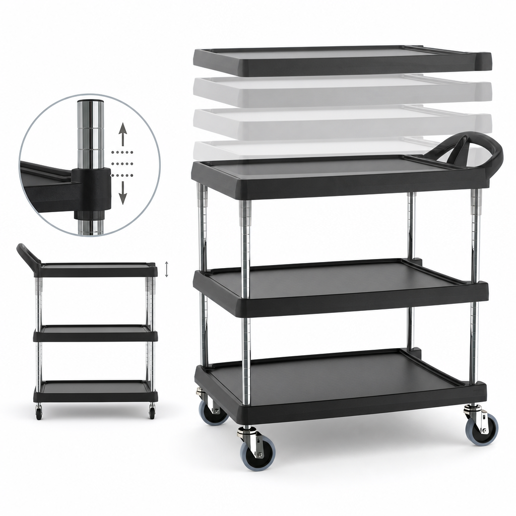 Adjustable Height Top Shelf