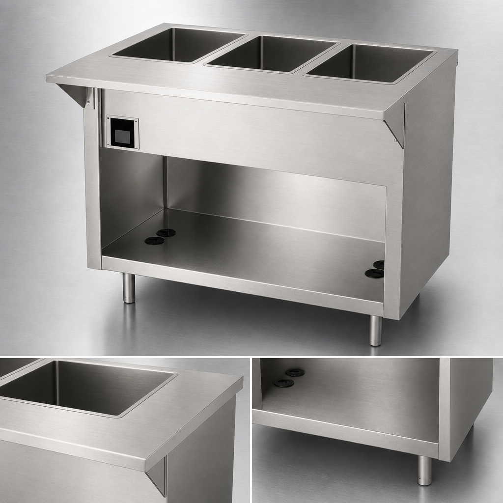 Heavy-Duty Stainless Steel Construction