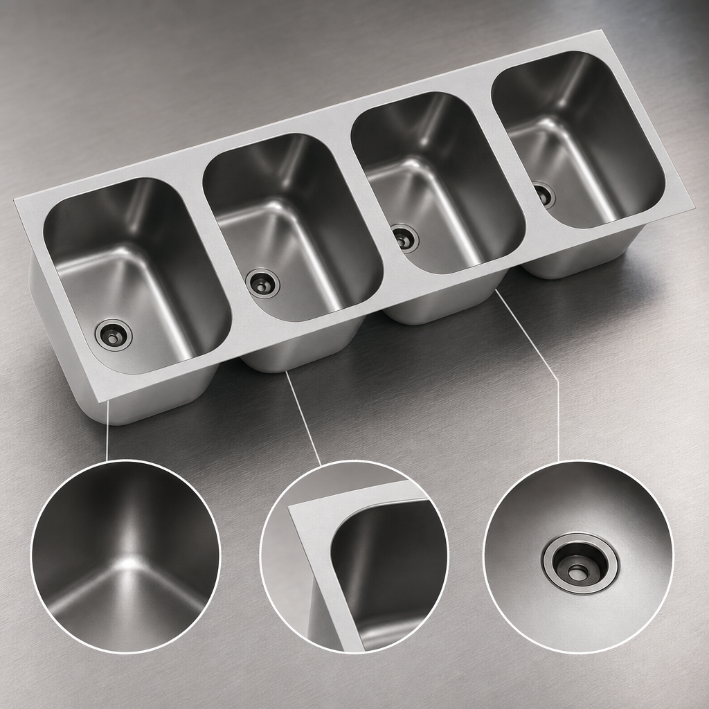 Deep-Drawn Seamless Bowls
