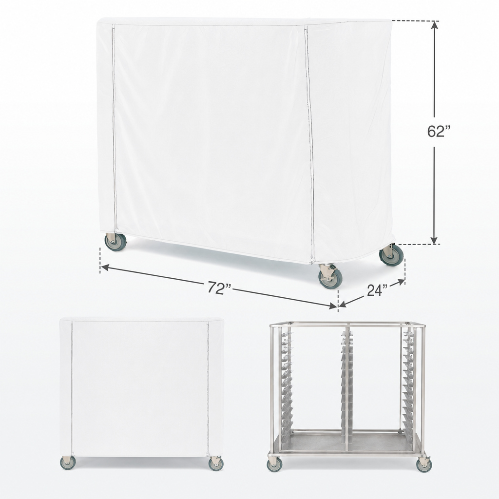 Sized for Large Banquet Carts