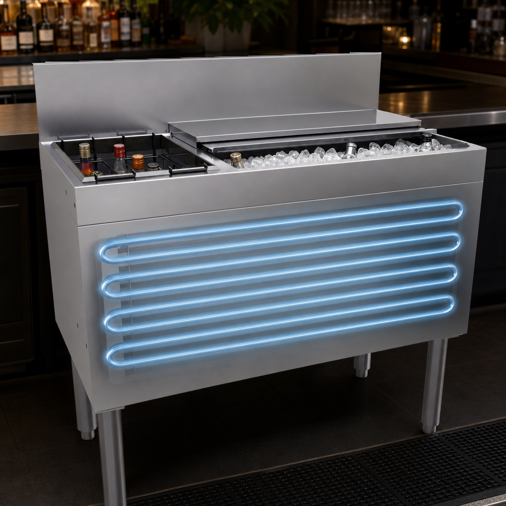 Built-In 10-Circuit Cold Plate