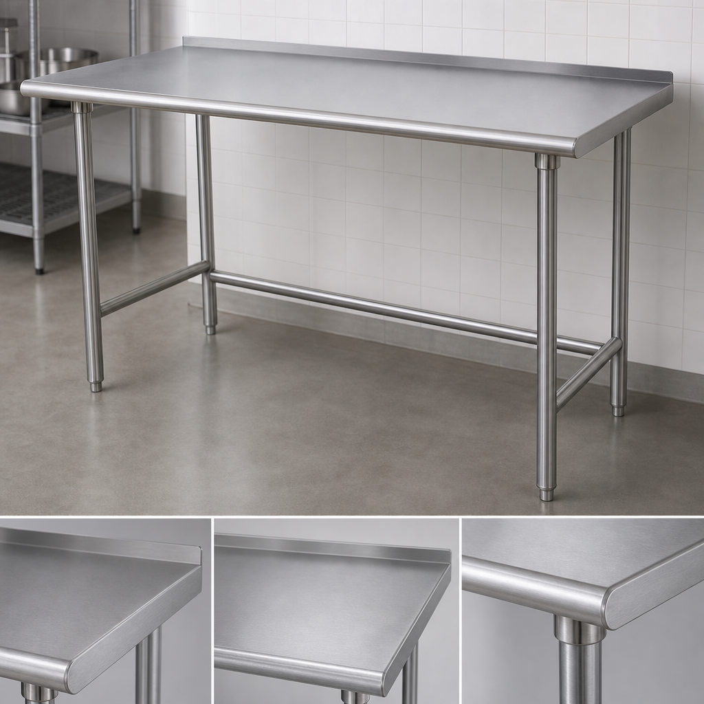 16 Gauge 430 Series Stainless Steel Top