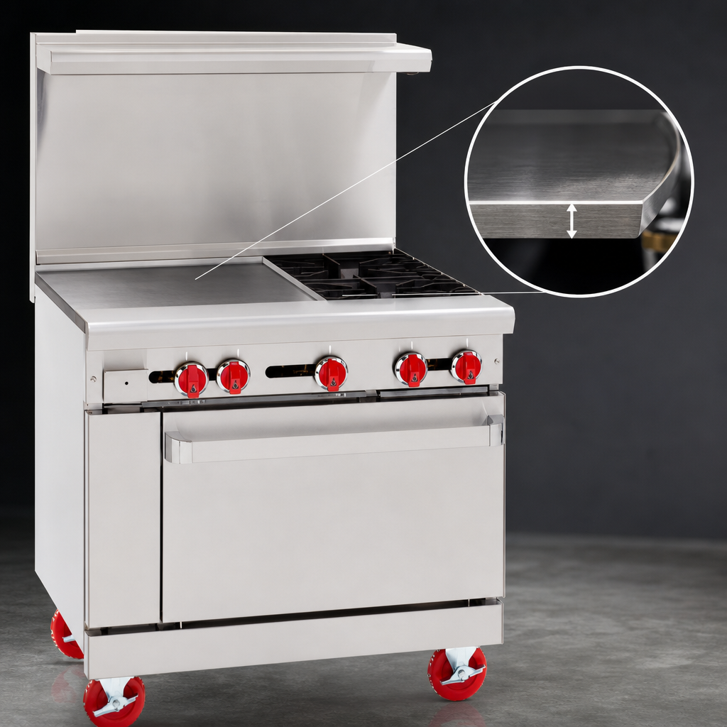 24-Inch Left Griddle