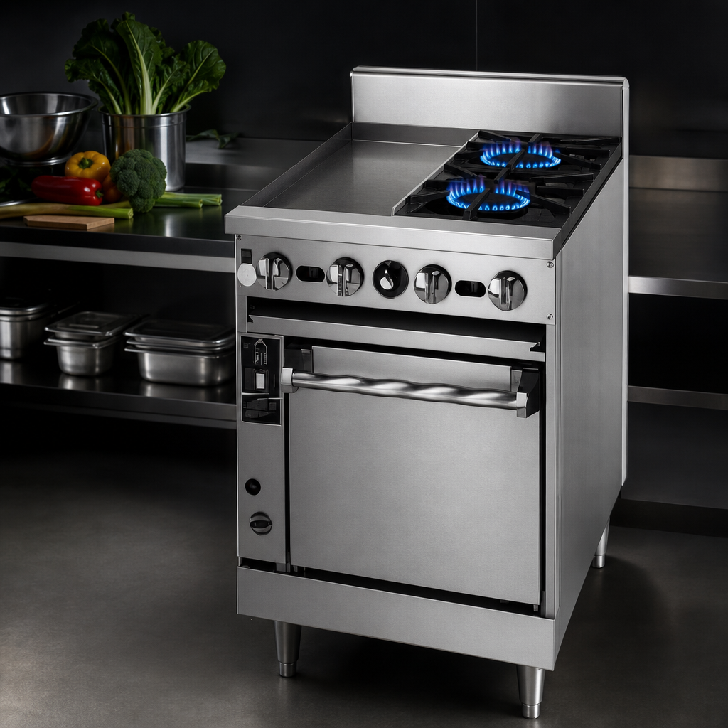 Two High-Power Open Burners