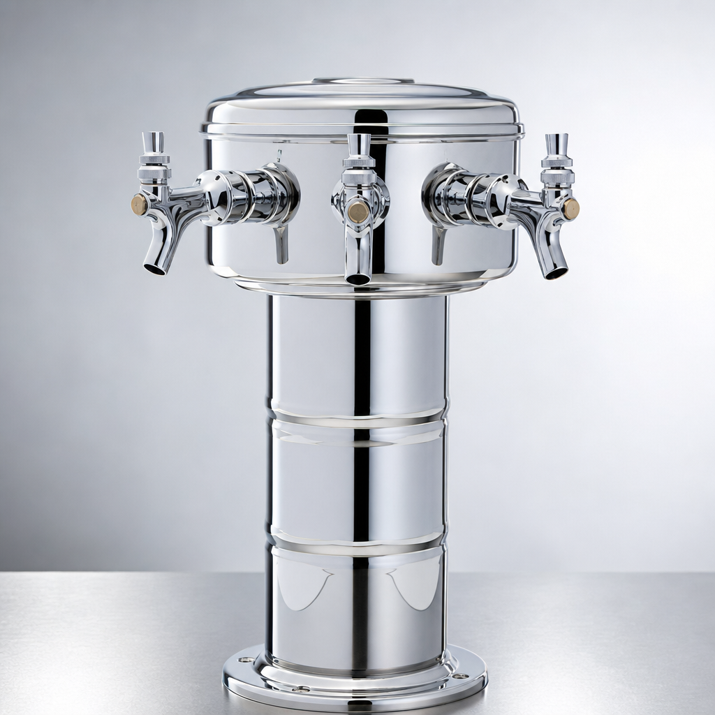 Three-Faucet Tower