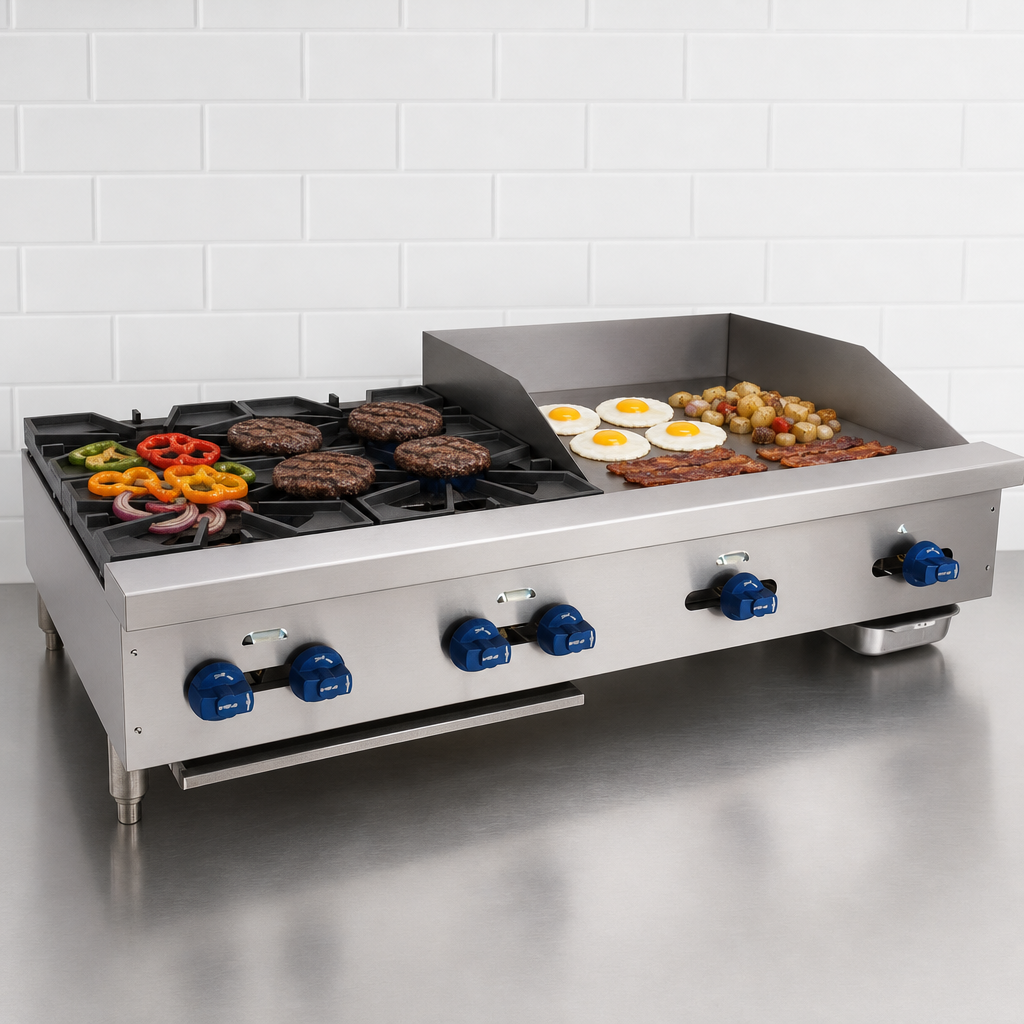 Dual Cooking Surfaces