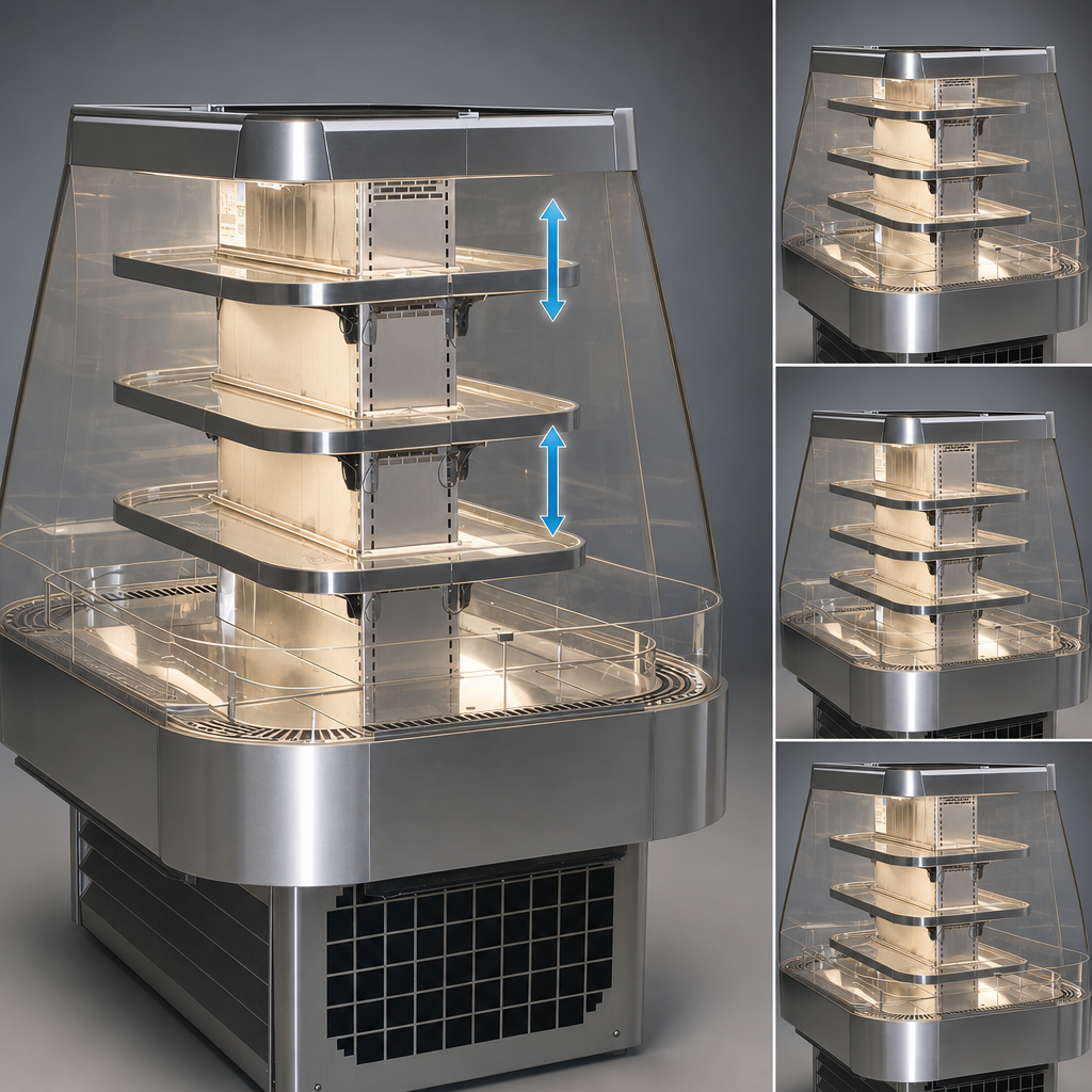 Three Adjustable Shelves