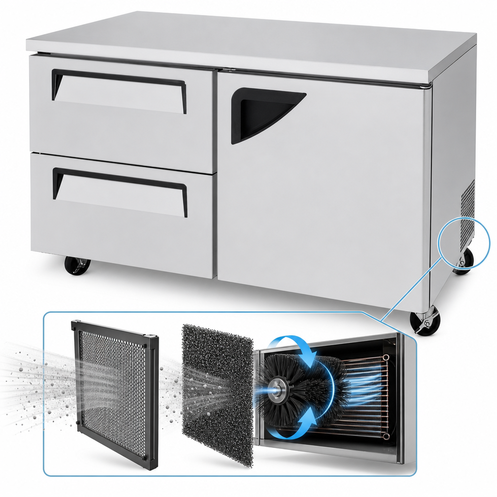 Self-Cleaning Condenser