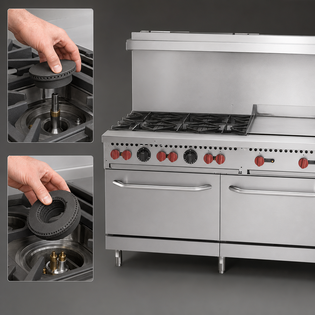 Lift-Off Burner Heads