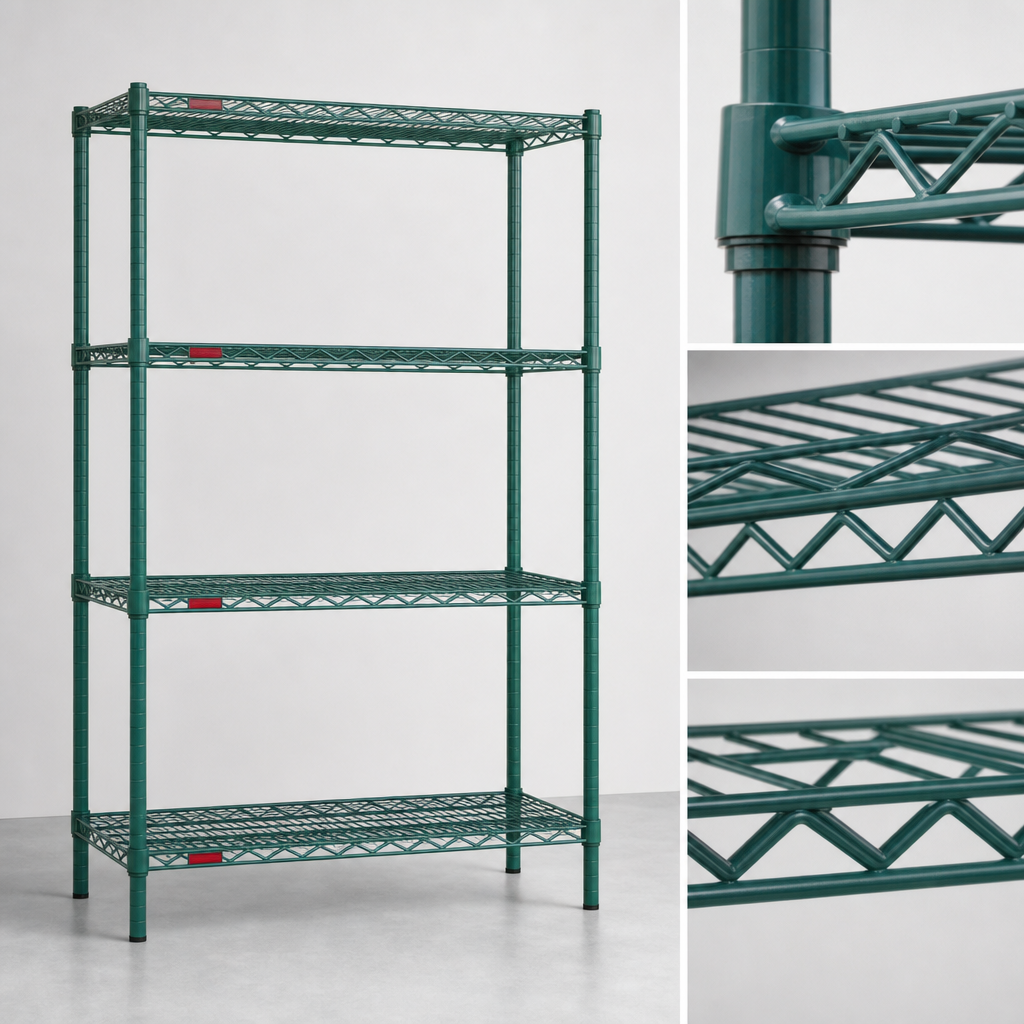 QuadTruss Wire Shelves