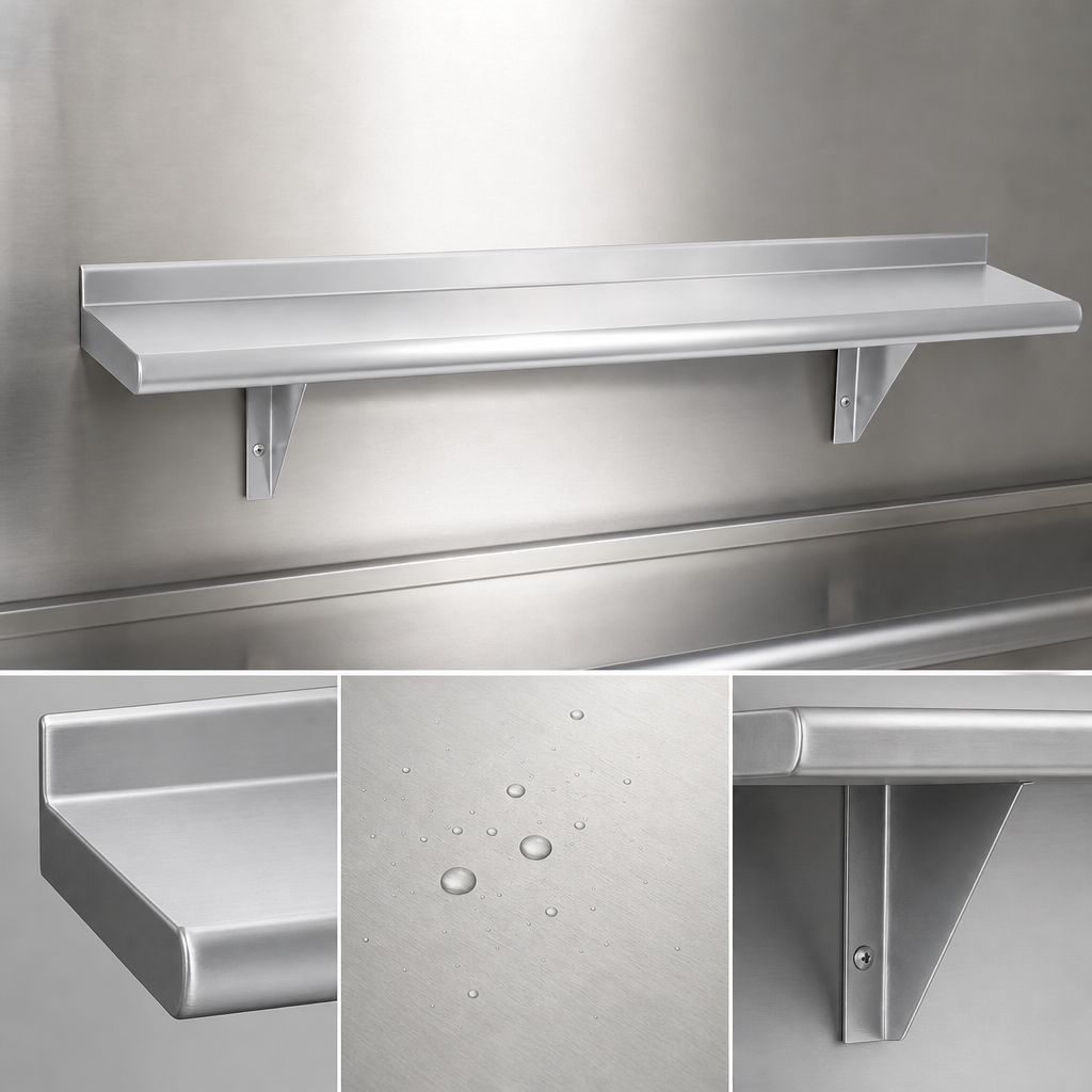 18-Gauge Stainless Steel Construction