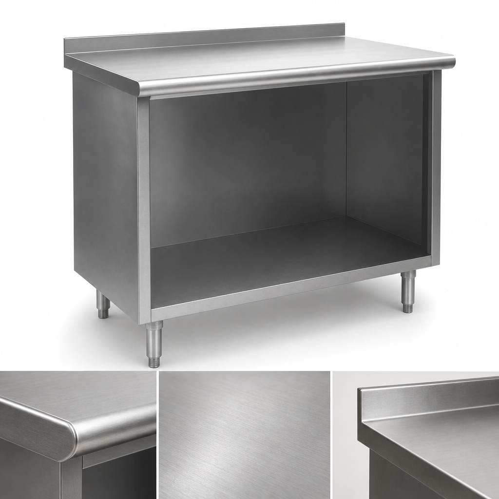 14 Gauge 304 Stainless Steel Top