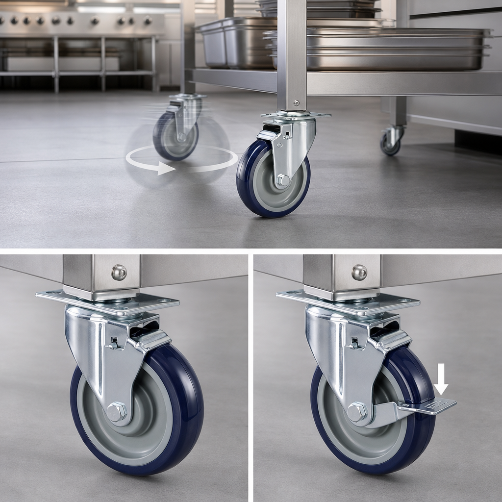 Swivel With Brake