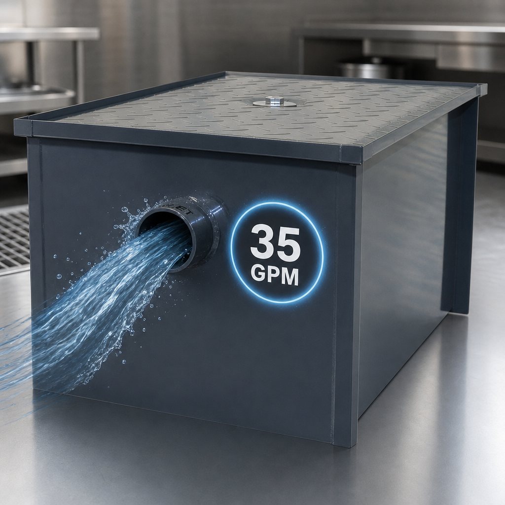35 GPM Flow Rate
