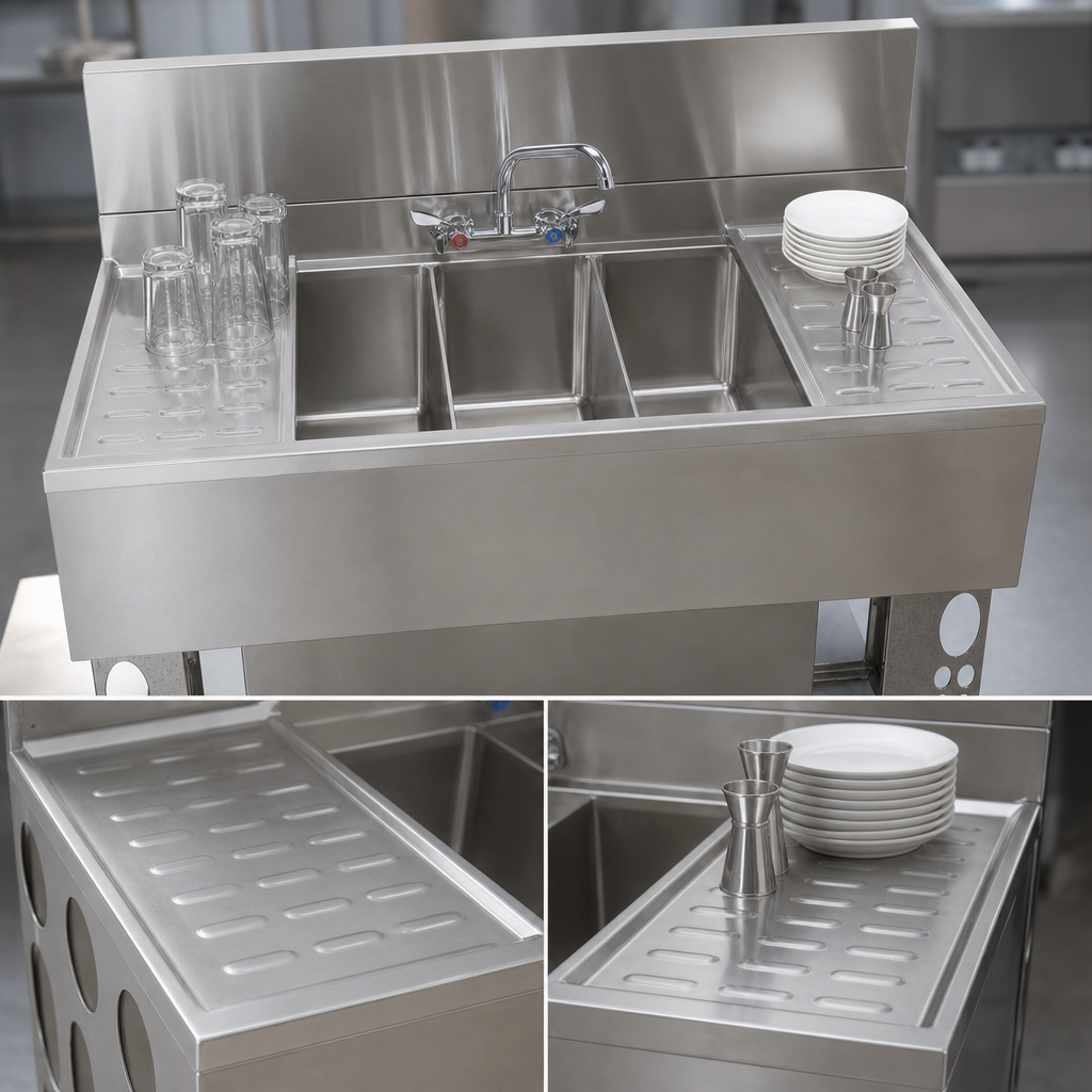 Dual Stamped Drainboards