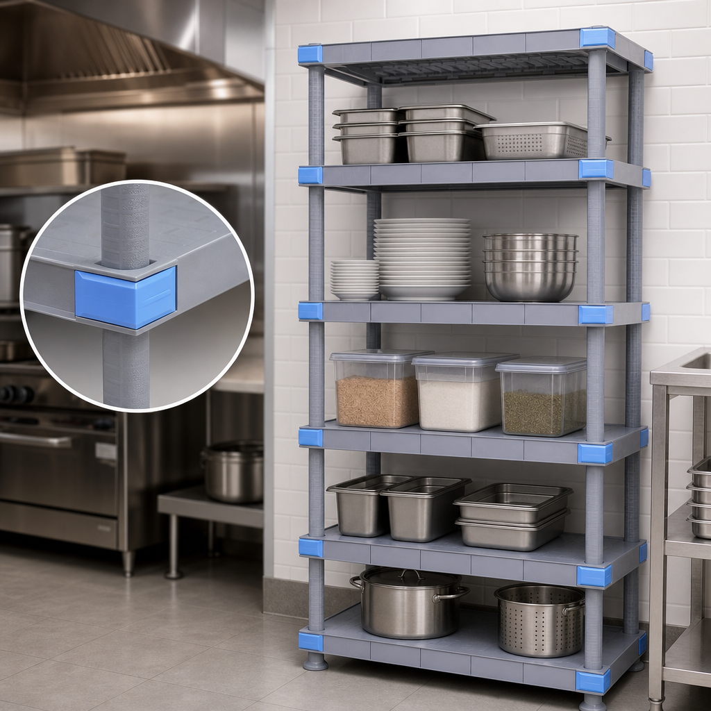 Five Solid Shelves