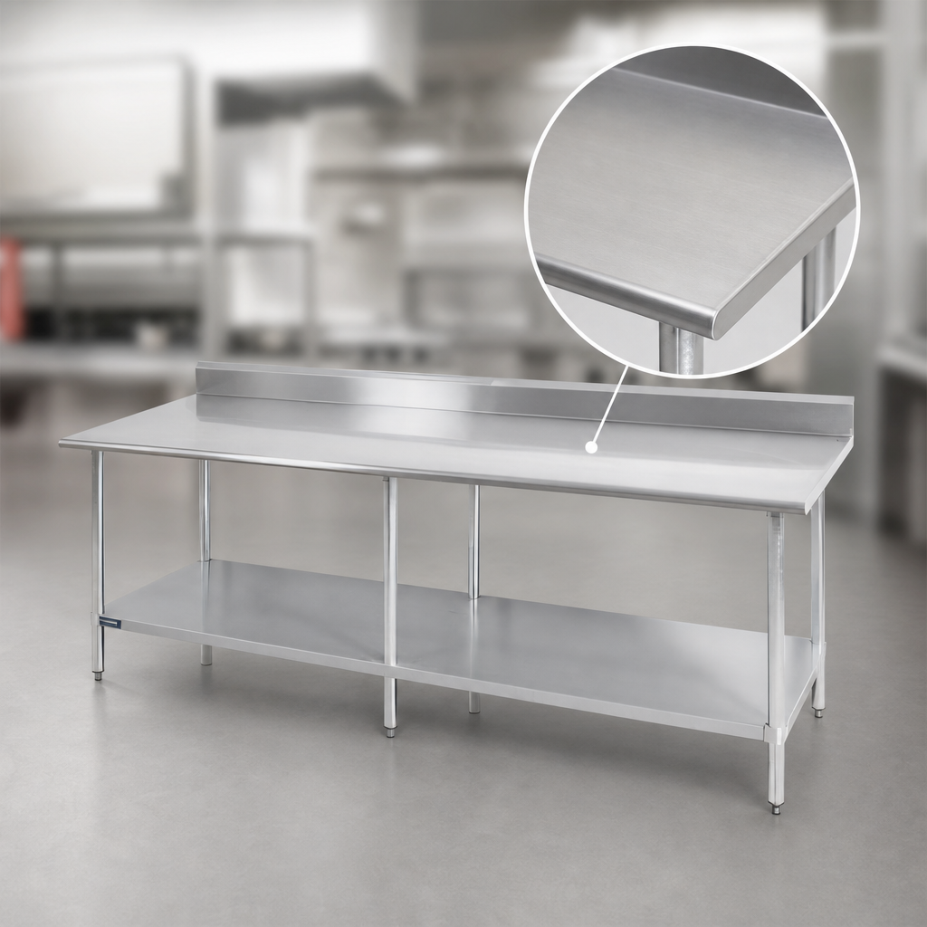 Reinforced Stainless Steel Top