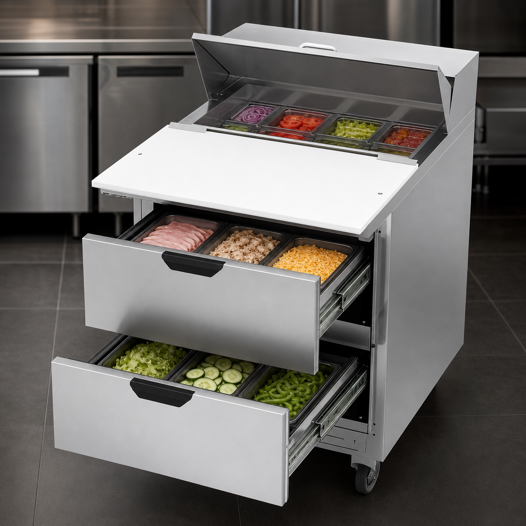 Two Pull-Out Drawers