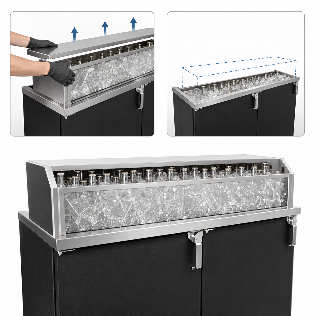 Back Bar Top Replacement Design