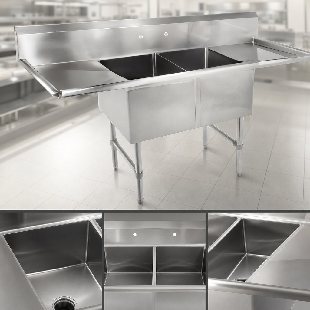 Two Compartment Sink