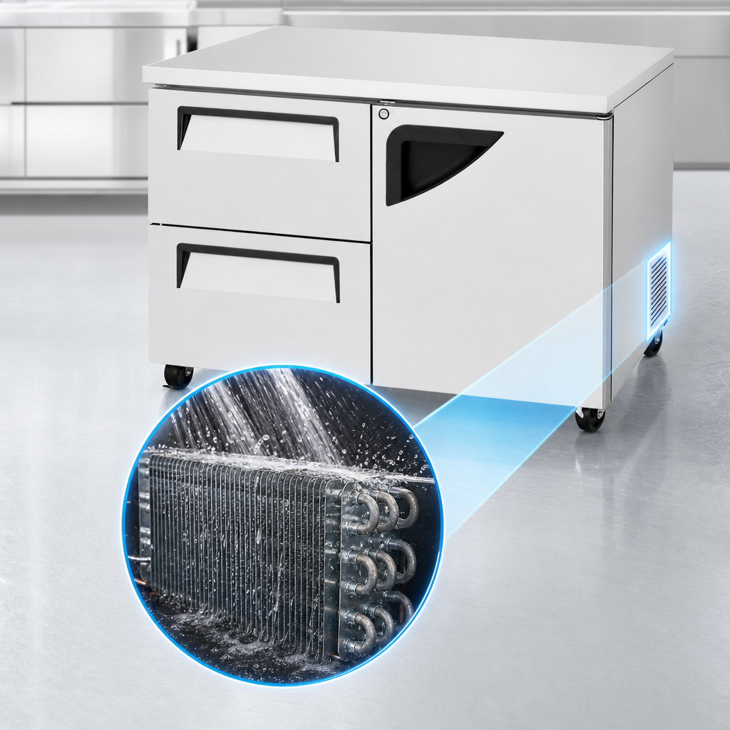 Self-Cleaning Condenser