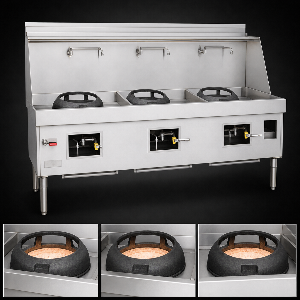 Three Cooking Chambers