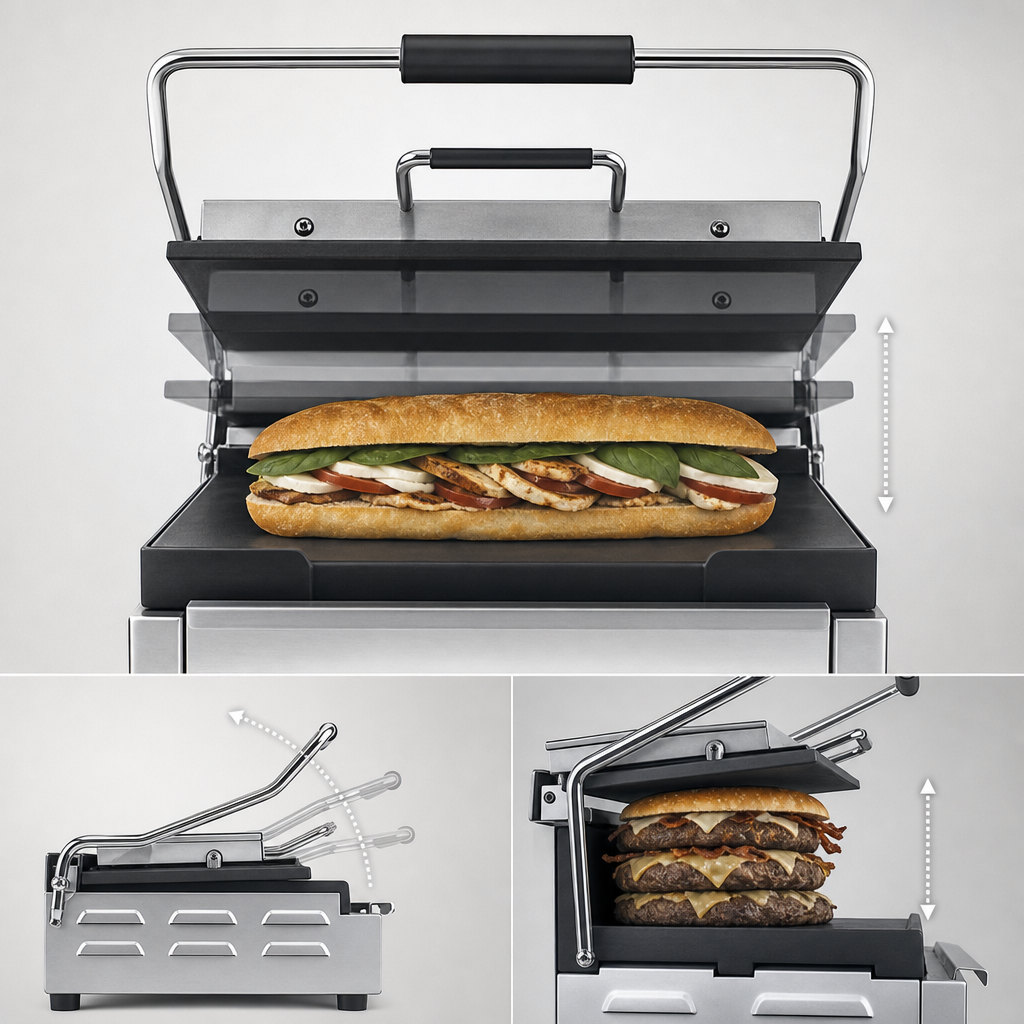Hinged Auto-Balancing Top Plate