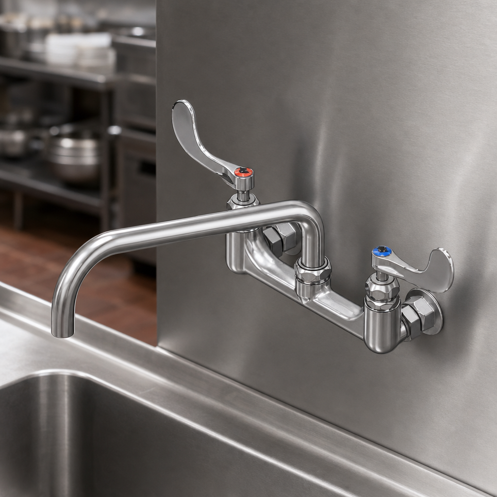 Wall-Mount Mixing Faucet
