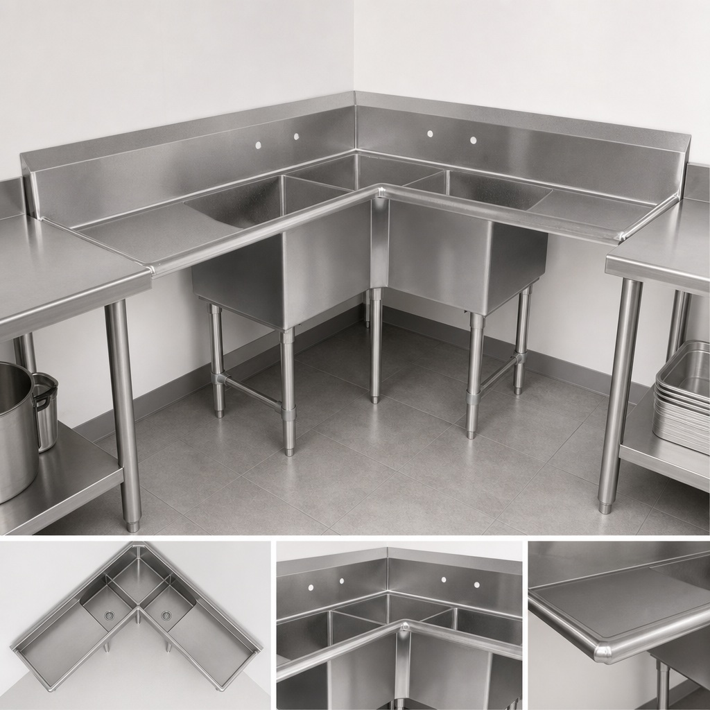 Corner Sink Configuration