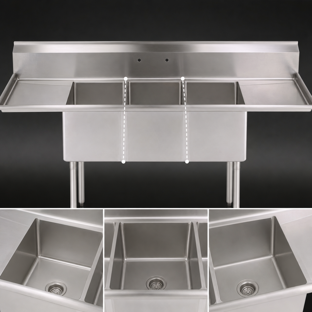 Three Equal Compartments