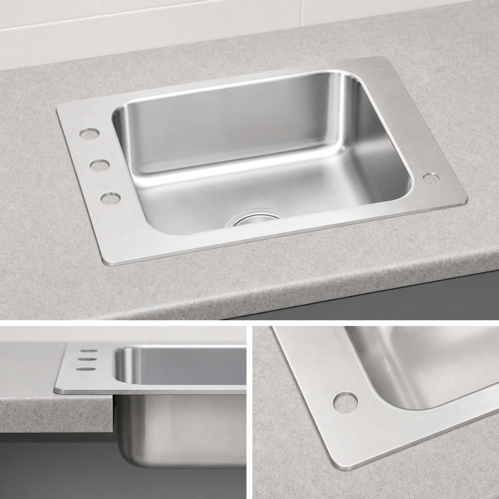 Self-Rimming Drop-In Design