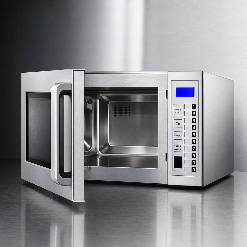 Brushed Stainless Steel Construction