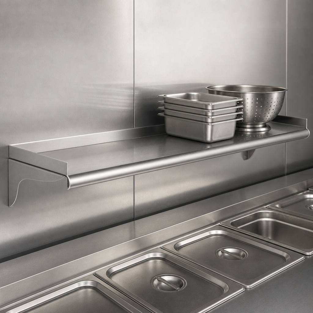 16 Gauge Type 304 Stainless Steel Construction