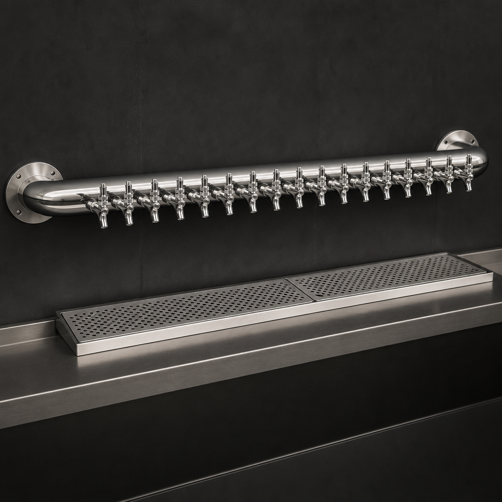 16 Stainless Steel Faucets