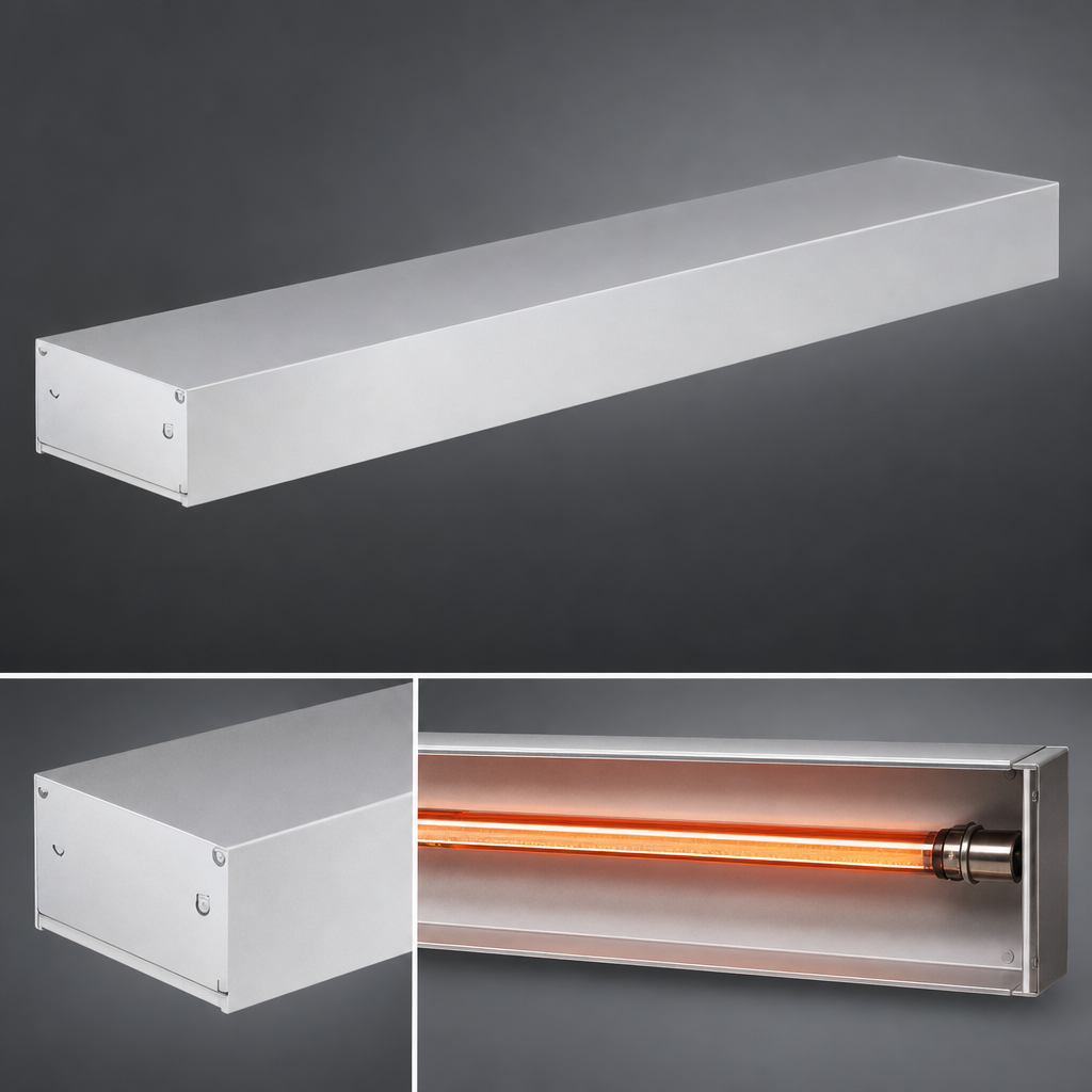 Single Heating Rod Housing