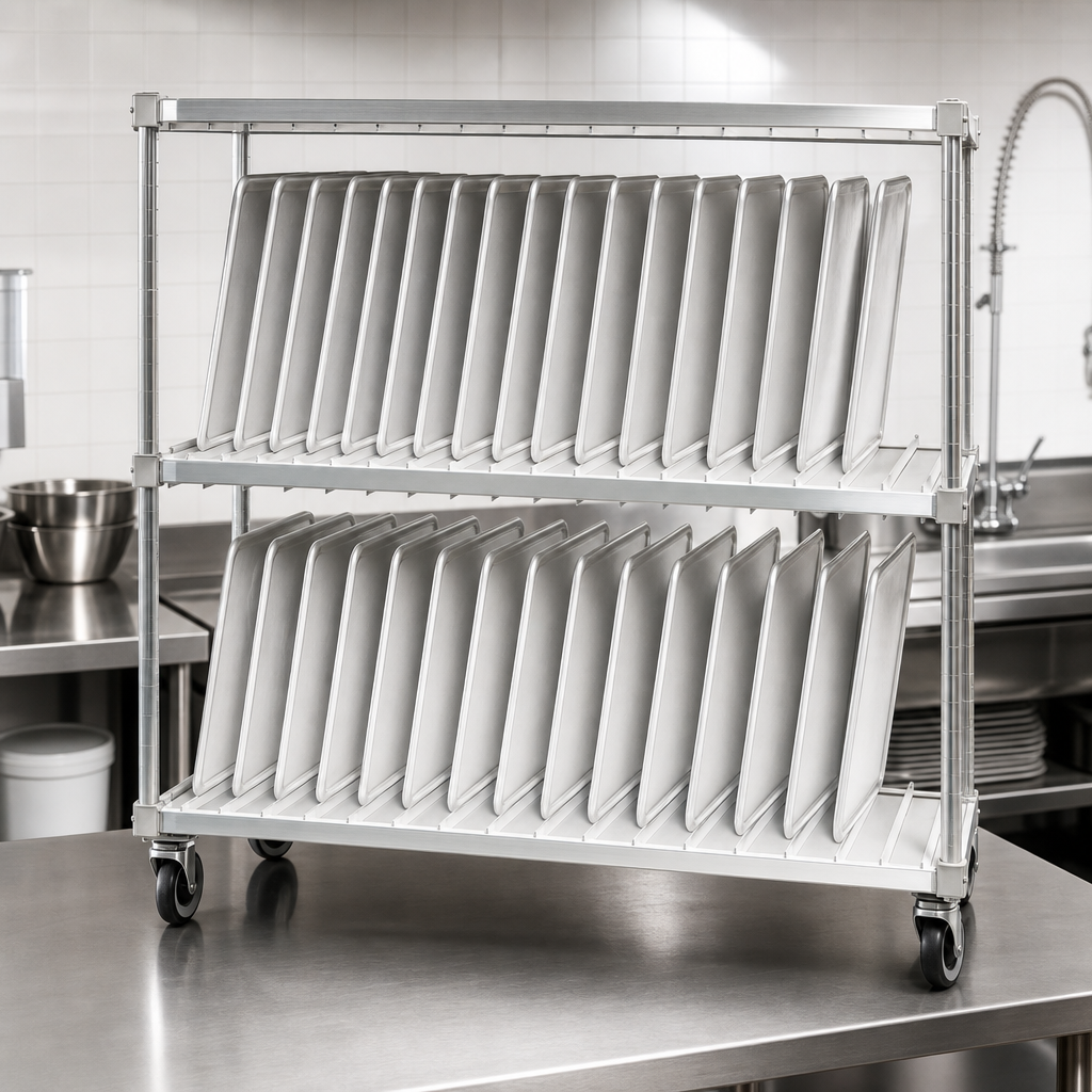 Two Tray Levels