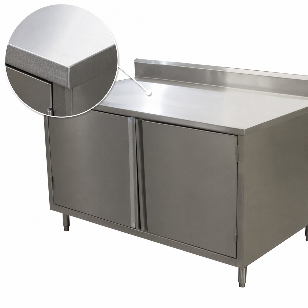14-Gauge Stainless Steel Top