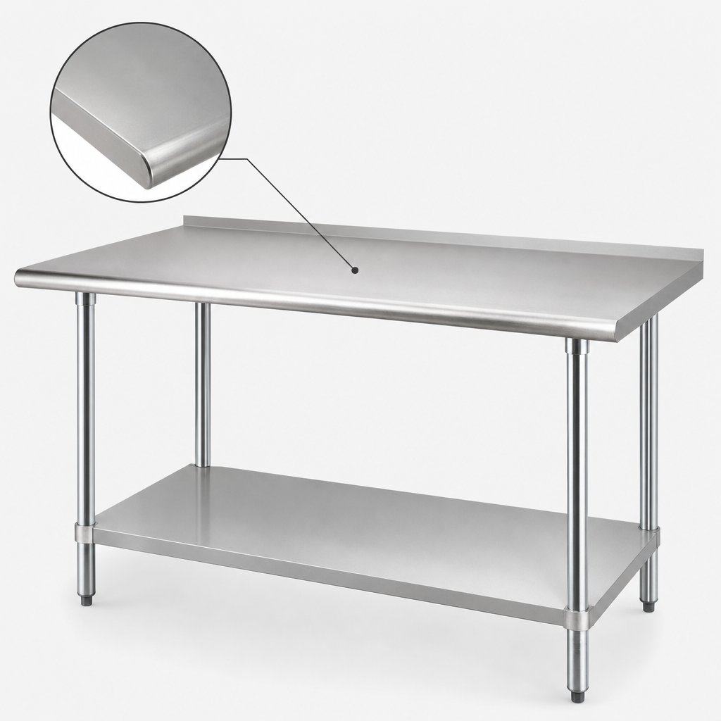 16-Gauge 430 Stainless Steel Top