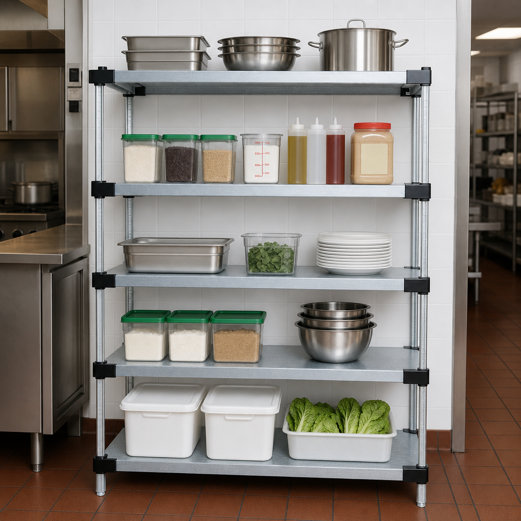 Five Solid Shelves