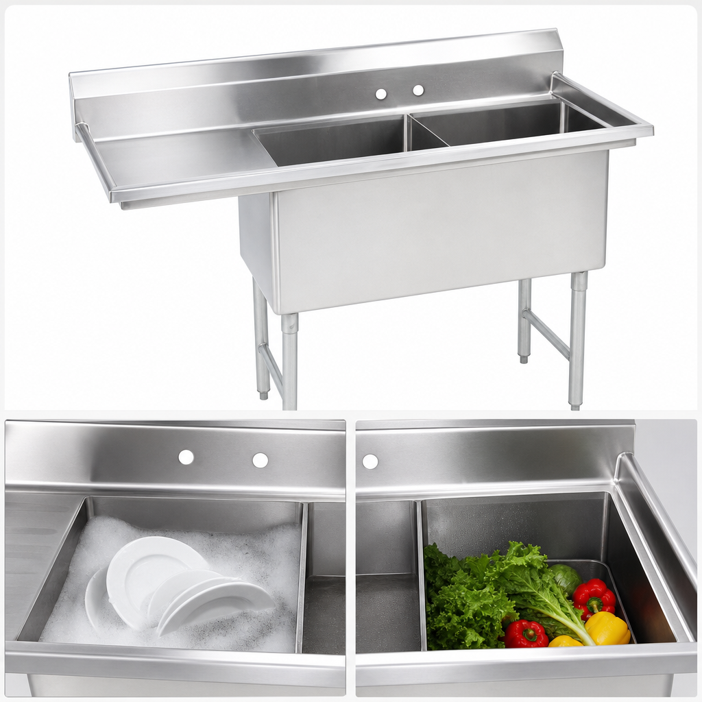 Two-Compartment Bowl Layout