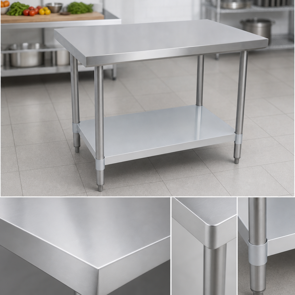 18-Gauge 430 Stainless Steel Top