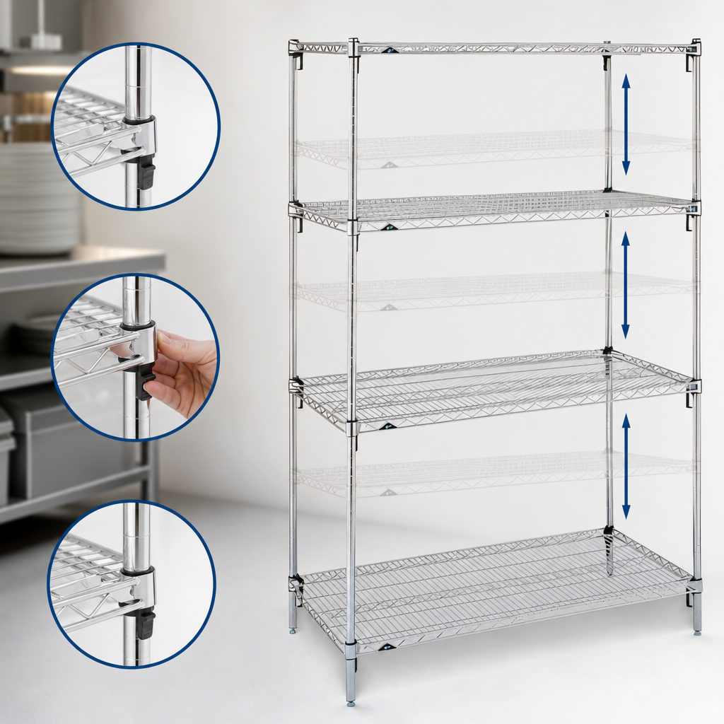 Adjustable Shelf Positioning