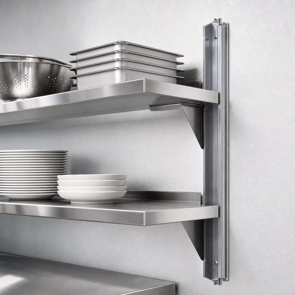 Wall-Mounted Cantilever Upright