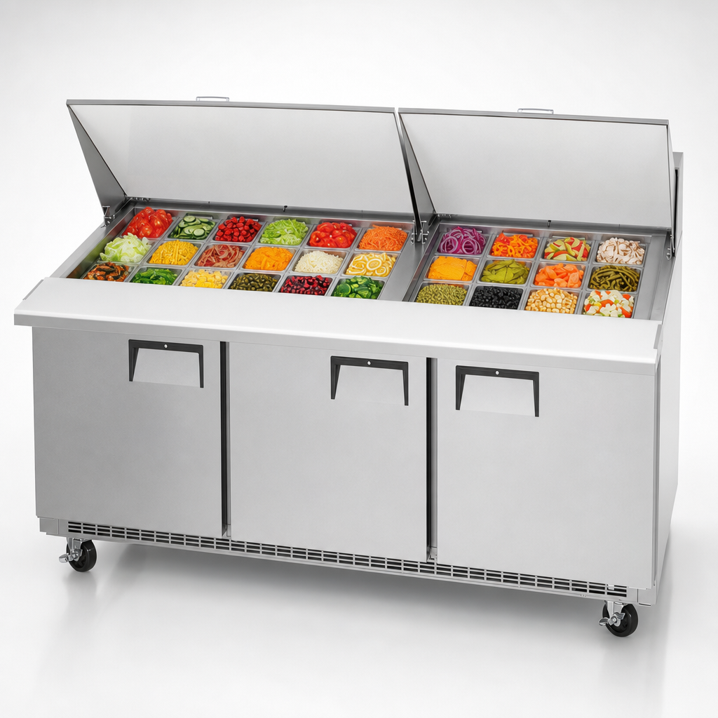 Mega-Top Pan Capacity