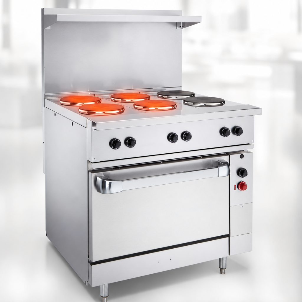 Four 2.0 kW French Hotplates
