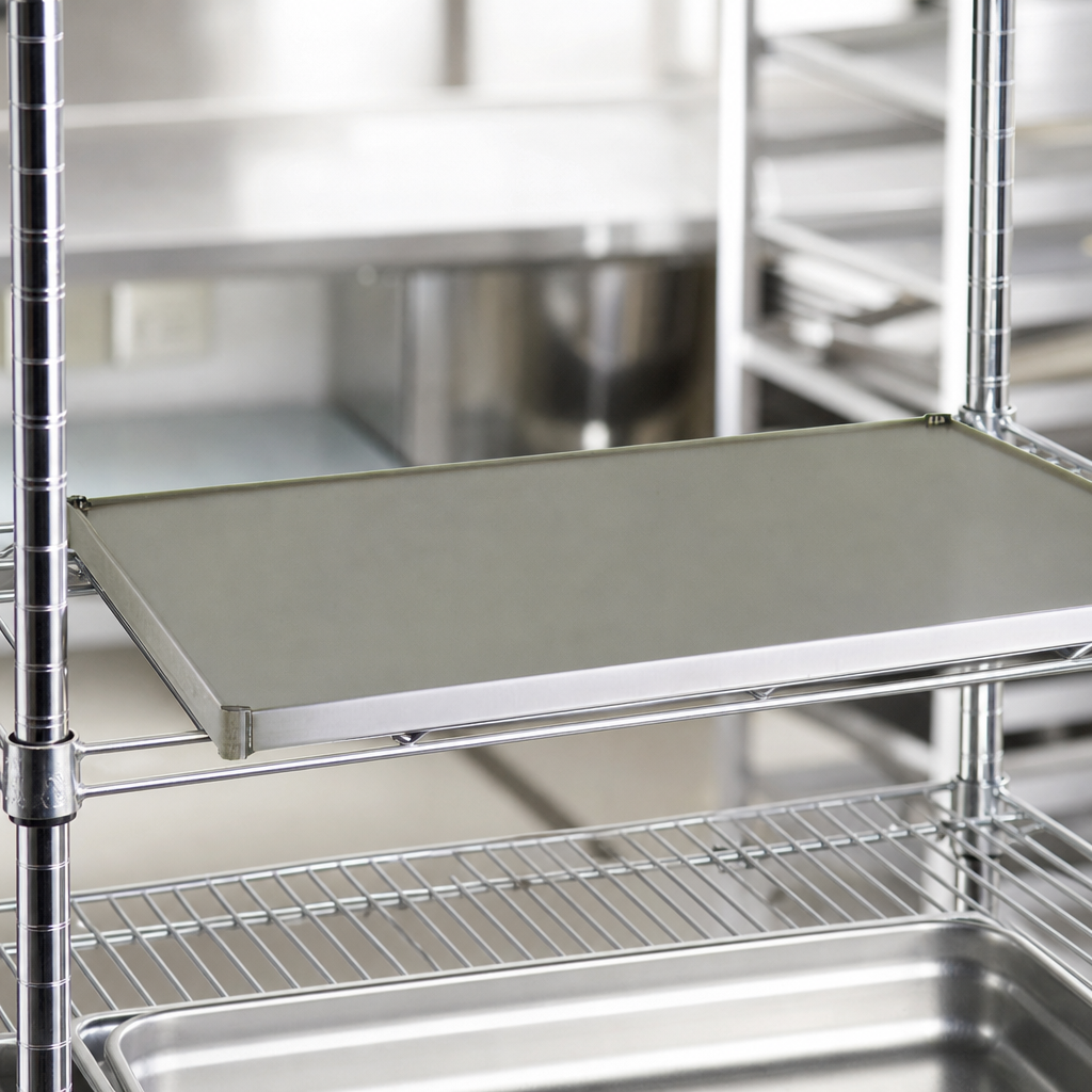 Solid Shelf Surface