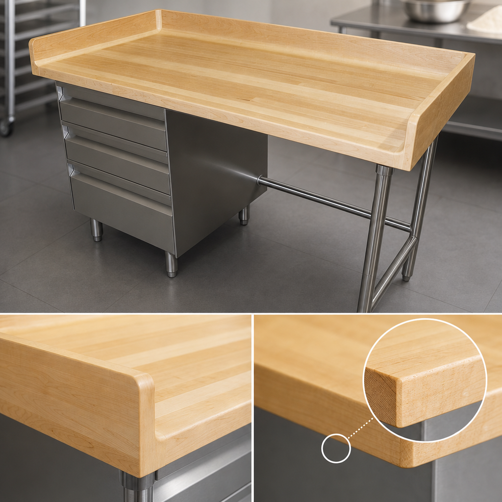Thick Wood Top