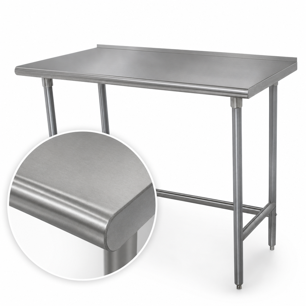 16 Gauge 304 Stainless Steel Top