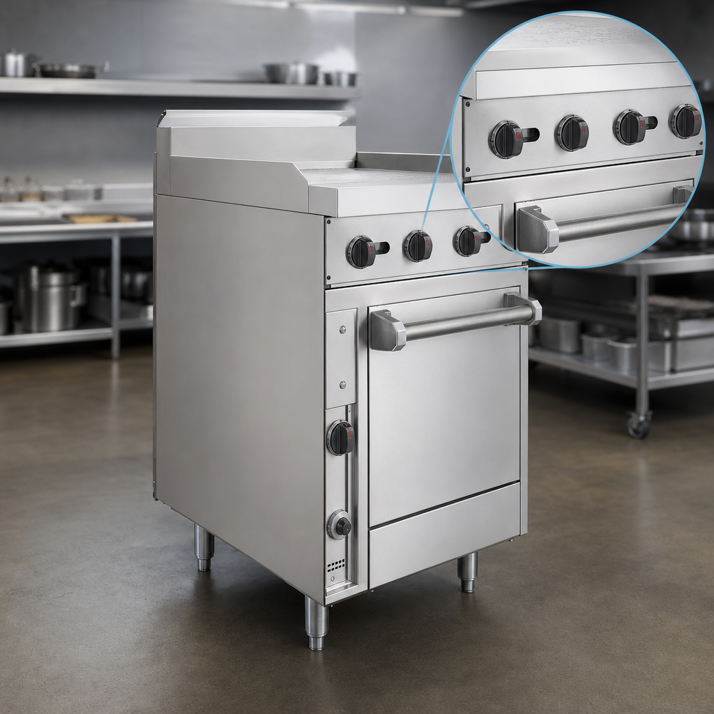 Manual Griddle Controls