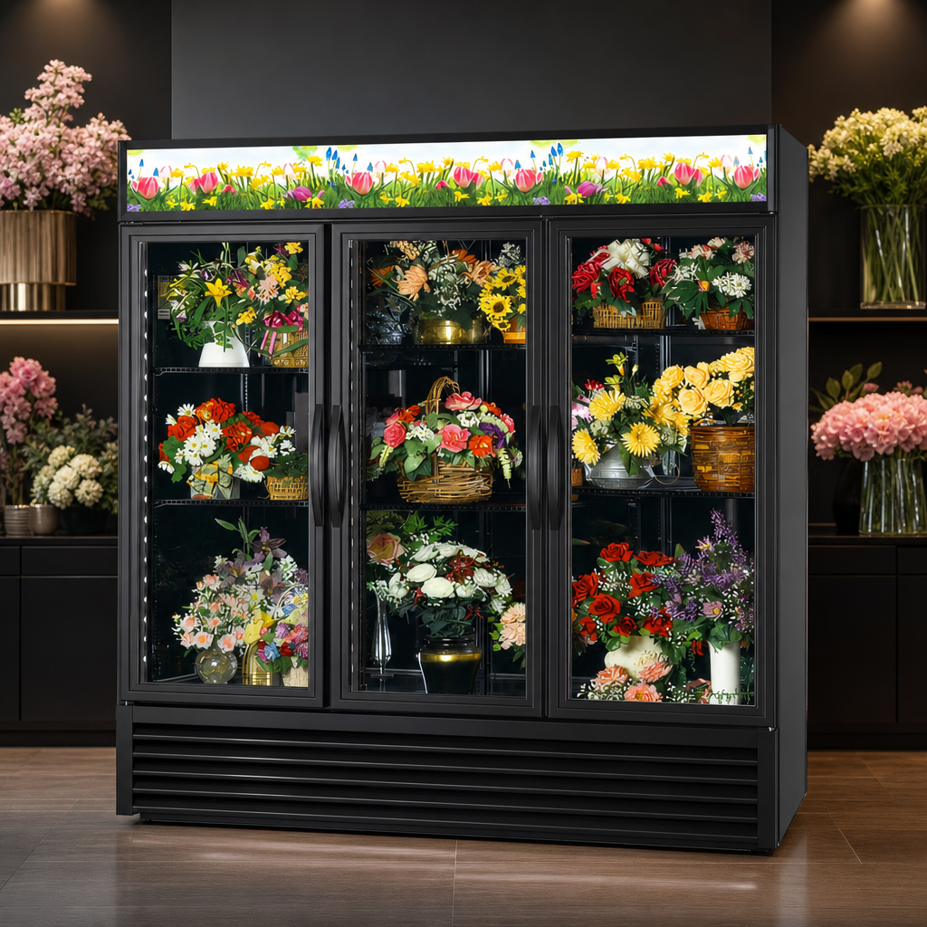 Three-Section Merchandiser